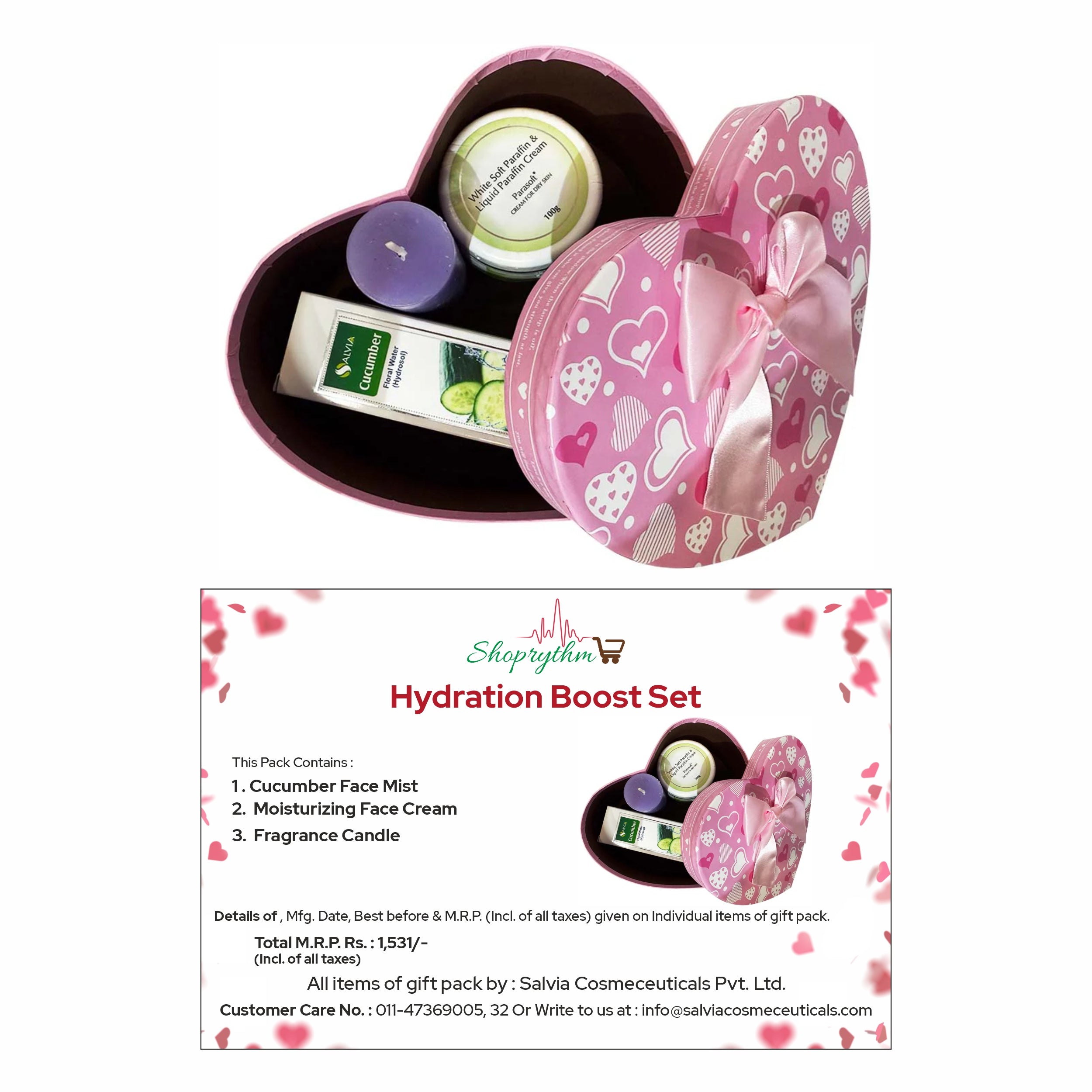 Shoprythm valentine combo Hydration Boost Set Shoprythm valentine combo Hydration Boost Set